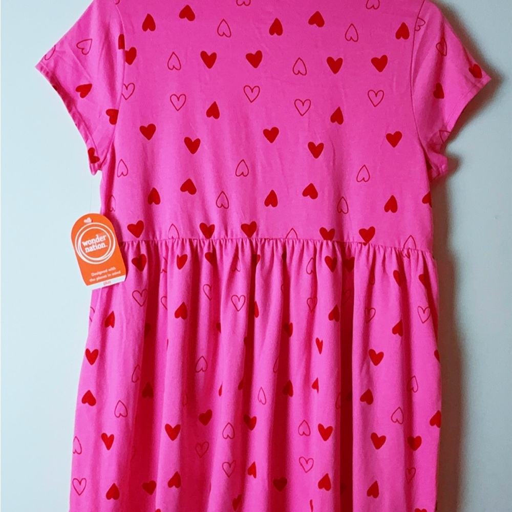 Wonder Nation Vibrant Pink Plus Size Top